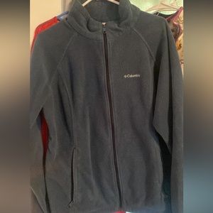 Womens Columbia zip up fleece size 1x